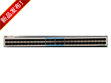 48个10GE SFP+ 端口，8个100GE QSFP28 端口